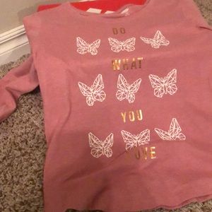 A long sleeved t shirt